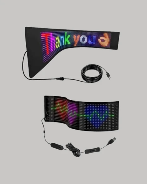 Gece Kullanıma Uygun  Pixel RGB LED Panel Estetik Atmosfer Işığı ürün görseli 1