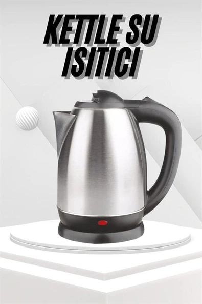 Yeni Nesil Saplı Uzun Ömürlü Paslanmaz Çelik Su Isıtıcı Kettle ürün görseli 1