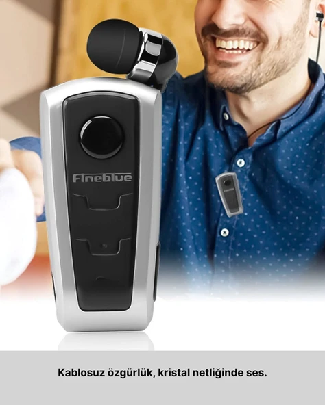 Titreşimli Bluetooth Kulaklık Fineblue F910 Uzun Pil Ömrü ürün görseli 1