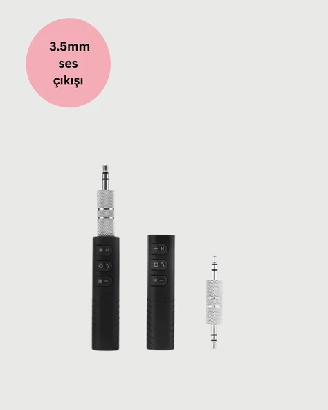 Mini Bluetooth Ses Adaptörü – Hoparlör Araç Radyosu ve Kulaklık İçin ürün görseli 1