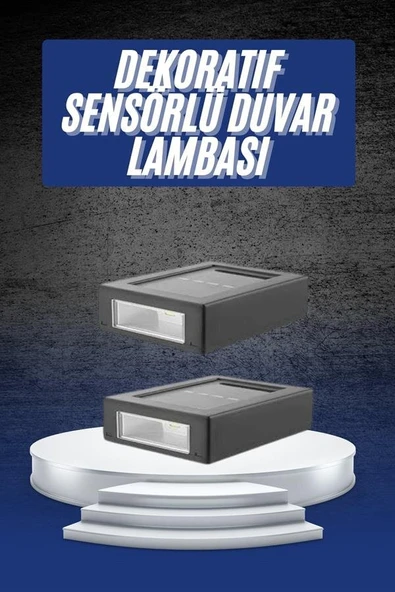 Dekorasyon Aplik Işık Güneş Enerjili Aydınlatma Dekoratif Aydınlatma ürün görseli 1