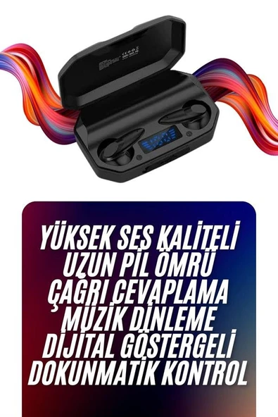 Çağrı Cevaplayabilen Akıllı Saat 5.2 Bluetooth Bağlantılı Gaming Kulaklık ürün görseli 1