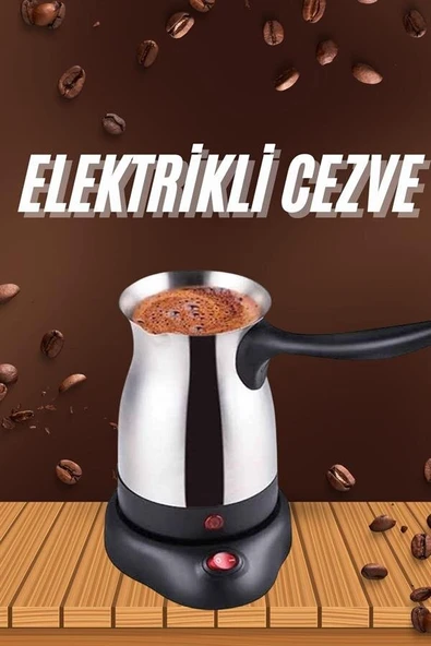 Elektrikli Türk Kahvesi Makinesi Elektrikli Cevze Telveli ürün görseli 1