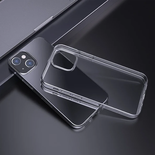 HOCO Light Series TPU iPhone 15 Plus Şeffaf Kılıf-1852 - Resim 4