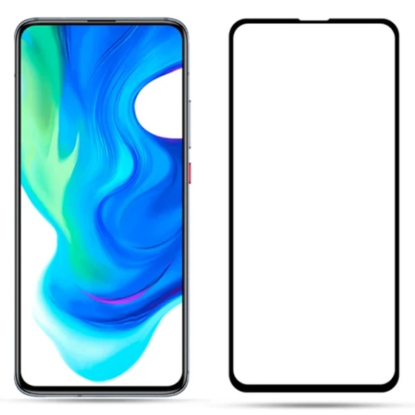 Xiaomi Poco F2 Pro 3D Full Glue Tempered Cam Ekran Koruyucu-1852 ürün görseli 1