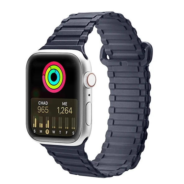 Dux Ducis Apple Watch 38/40/41MM için Manyetik Armor Silikon Kordon Kayış-1852 ürün görseli 1