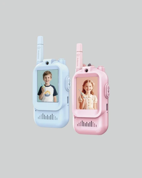 Görüntülü Walkie Talkie Çocuklar İçin Video İnterkomlu Oyuncak ürün görseli 1