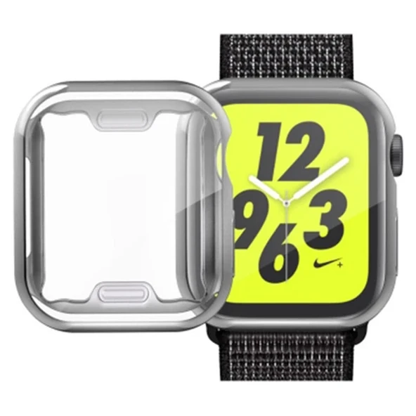 Ally Apple İWatch  40mm 360 Koruma Ultra Slim Silikon Kılıf-1852 ürün görseli 1