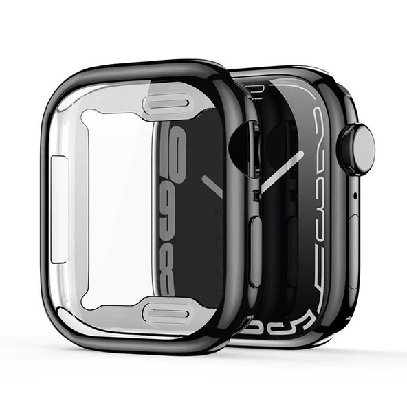 Dux Ducis Samo Series Apple Watch 45mm için Soft TPU Full Koruma Ultra İnce Silikon Kılıf-1852 ürün görseli 1