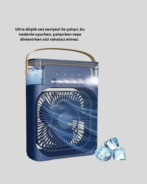 Turbo Teknolojili Ayarlanabilir Sessiz Masa ve Ofis Fanı ürün görseli 1
