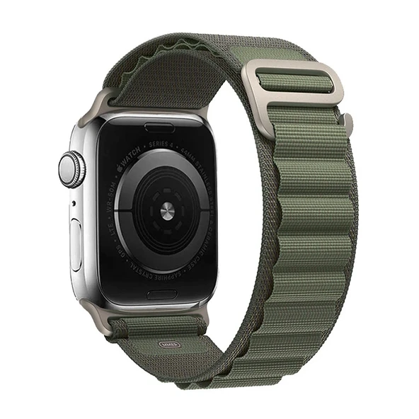 Ally Apple Watch 7-8 45mm 6-5-4 44mm Watch Ultra 49mm Alpine Loop Kayış Kordon 3-2-1 42mm-1852 ürün görseli 1