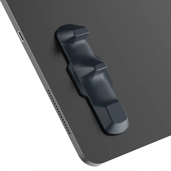 MEMO PB01 2 Adet Tablet İçin Yapışkanlı Silikon Tutma Kolu-1852 ürün görseli 1
