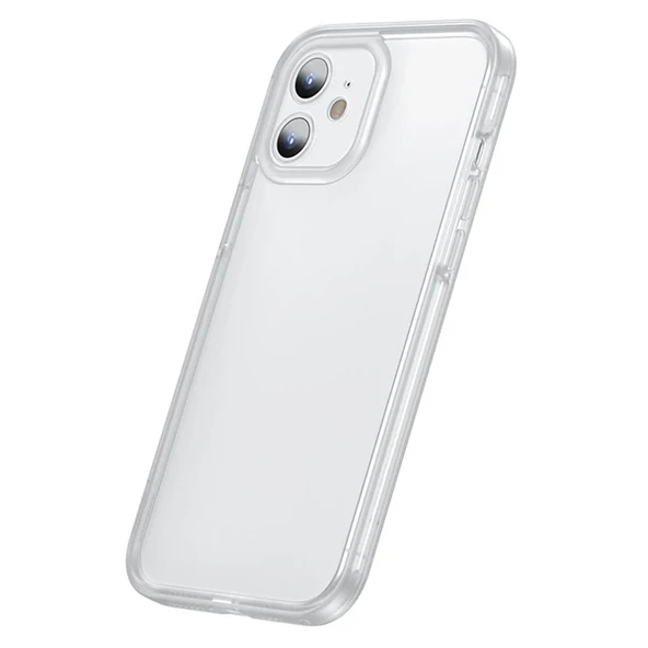 Baseus iPhone 12 6.1 Kamera Lens Koruyuculu Frame Kılıf-1852 ürün görseli 1