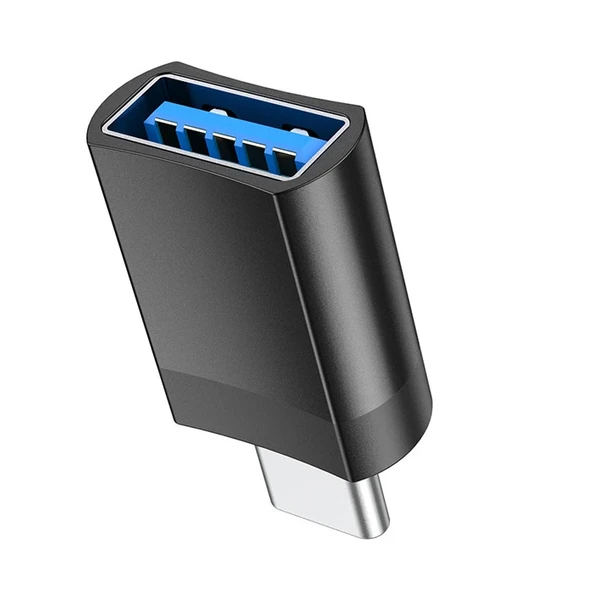 HOCO UA17 Erkek Type-C to Dişi USB Dönüştürücü Çevirici Adaptör-1852 ürün görseli 1