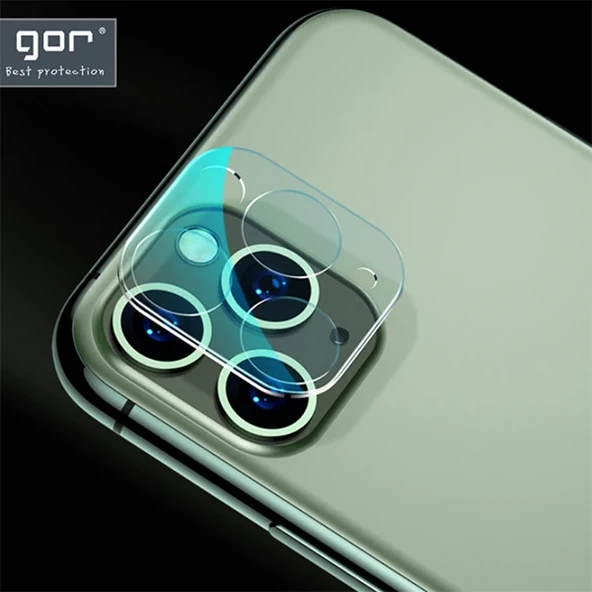 GOR İPhone 11 6.1 inch (2019) Tempered Kamera Koruma Cam 2adet Set-1852 ürün görseli 1