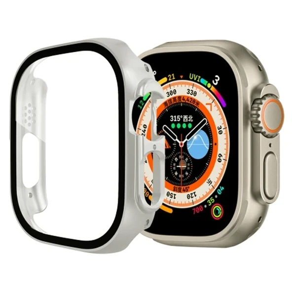 Ally Apple Watch Ultra 49mm için Hard PC Full Koruma Sert Armor Zırh Kılıf-1852 ürün görseli 1