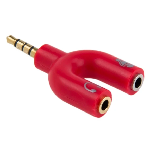 ALLY 3.5 mm Kulaklık Mikrofon Çoklayıcı 3.5 mm Splitter Dönüştürücü-1852 ürün görseli 1