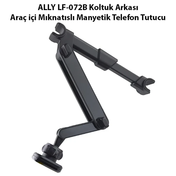ALLY LF-072B Koltuk Arkası Araç içi Mıknatıslı Manyetik Telefon Tutucu-1852 ürün görseli 1