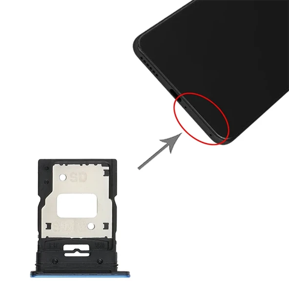 Xiaomi Mi 11 Lite Sim Hafıza Kart Kapağı Tutucu-1852 ürün görseli 1