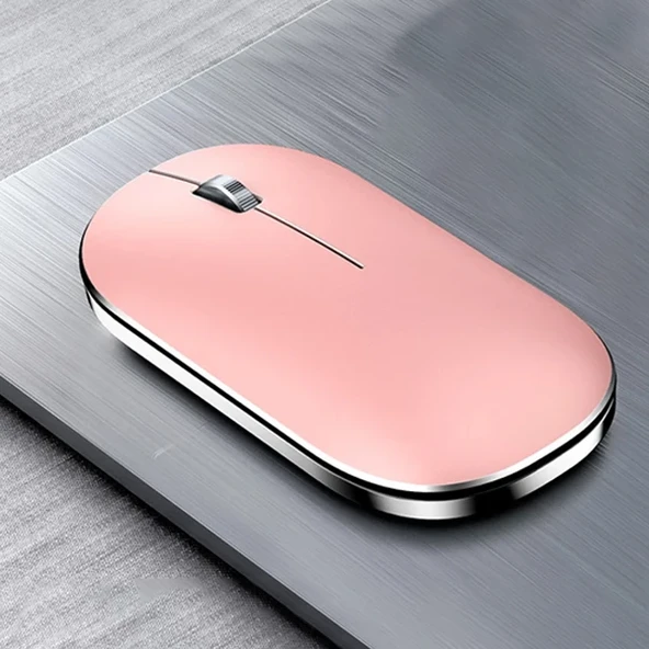 ALLY MC 502 Kablosuz 2.4 Bluetooth Mouse Type-C Şarjlı Premium-1852 - Resim 3