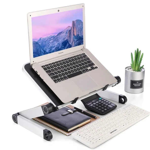 Ally YL-805 Katlanabilir Fanlı Dizüstü Laptop Standı-1852 ürün görseli 1