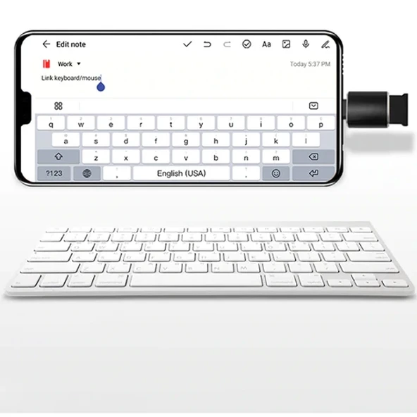 ALLY Usb Type-C Dönüştürücü Otg Adaptör-1852 ürün görseli 1
