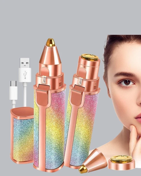 Şarjlı Mini Yüz ve Kaş Epilatörü – Ağrısız ve Hassas Temizlik ürün görseli 1