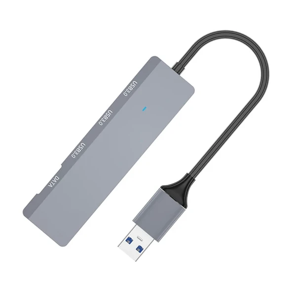 Ally ADS-309A 4in1 USB to USB + Type-C Hub Adaptör Çevirici Dönüştürücü Çoğaltıcı-1852 ürün görseli 1