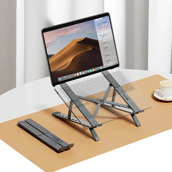 ALLY MC N3-2 Katlanabilir Metal Masaüstü Laptop Standı-1852 ürün görseli 1