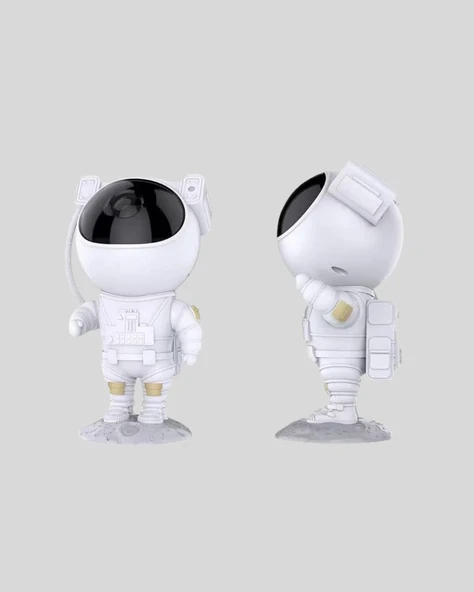 Astronot Galaksi Projeksiyon Lambası Bluetooth Bağlantılı ve Uzaktan Kontrollü ürün görseli 1