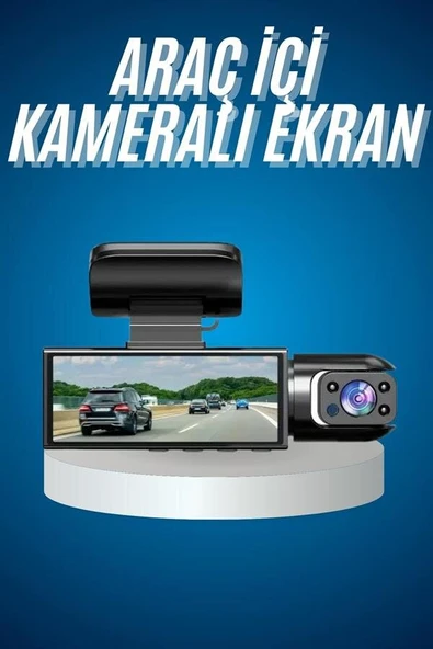 Araç Kamerası Dönebilen HD Kaliteli Video ve Fotoğraf Kaydedici ürün görseli 1