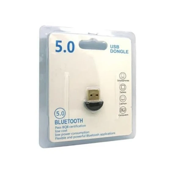 ALLY V5.0 USB Bluetooth 5.0 Dongle Bluetooth Adaptör CSR-1852 - Resim 2