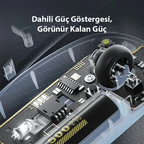 İNPHİC X5 Kablosuz Fare Şarj Edilebilir Sessiz Kullanım 2.4G Transparan USB Mouse-1852 ürün görseli 1