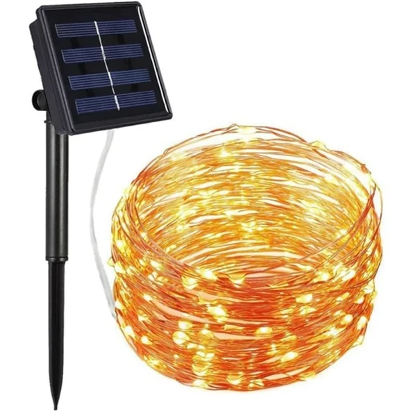 ALLY Solar Güneş Enerjili Dış Bahçe Aydınlatma Su Geçirmez Led 10M-1852 ürün görseli 1