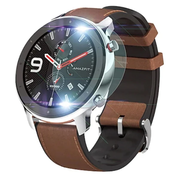 Amazfit GTR 47mm Tempered Cam Ekran Koruyucu-1852 ürün görseli 1