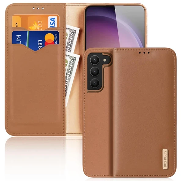 Dux Ducis SM Galaxy S23 Plus Kılıf Mıknatıslı Cüzdanlı Deri Kılıf Hivo Series-1852 ürün görseli 1