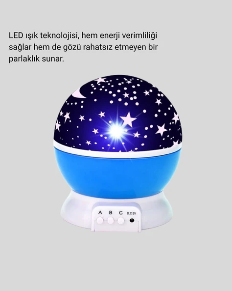 LED Gece Lambası 6 Renk Seçenekli Yumuşak Işıklı Uyku Yardımcı Lamba ürün görseli 1