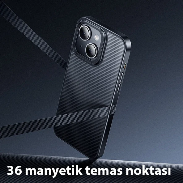 Hoco iPhone 15 AS7 Kılıf Manyetik Magsafeli Telefon Kılıfı-1852 ürün görseli 1