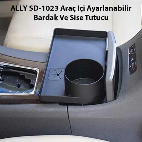 ALLY SD-1023 Araç Içi Ayarlanabilir Bardak Ve Sise Tutucu-1852 ürün görseli 1