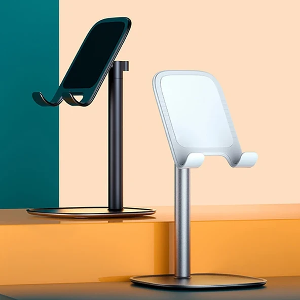ALLY ZM-12 Metal Cep Telefonu Ve Tablet Masaüstü Tutucu Stand-1852 ürün görseli 1