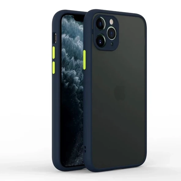 iPhone 11 Pro 5.8inç Kamera Korumalı Premium Silikon Kılıf-1852 ürün görseli 1