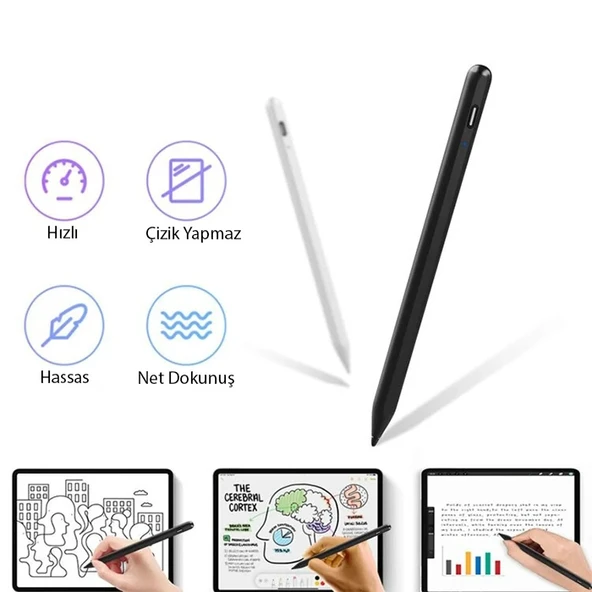 ALLY Xpen-3i iPad(2018-2025) Aktif Manyetik Kapasitif Kalem-1852 ürün görseli 1