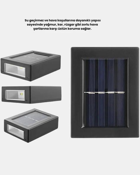 Dayanıklı Solar Aplik Hava Koşullarına Dayanıklı Dış Mekan Işığı ürün görseli 1