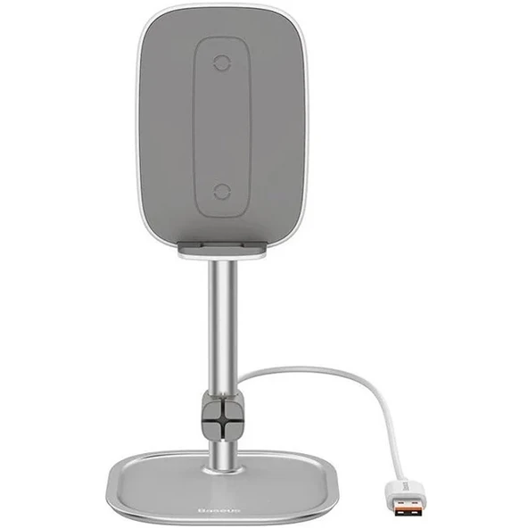 Baseus Literary 15W Kablosuz Şarj Masaüstü Telefon Tutucu Stand Wireless Şarj-1852 ürün görseli 1