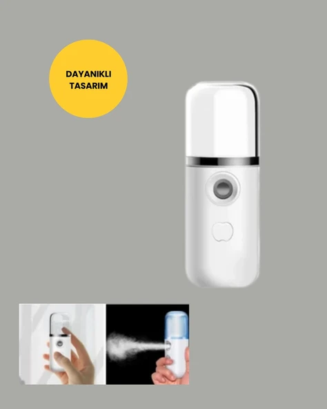 Taşınabilir Şarjlı Buhar Nemlendirici – Kablosuz Akıllı Pro Teknolojili Mini Cilt ve Ortam Nemlendirici ürün görseli 1