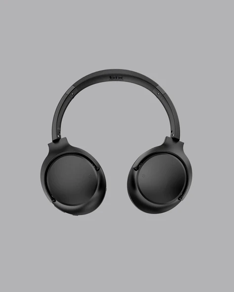 Kablosuz Bluetooth Kulaklık 5.0 18 Saat Kullanım Dinamik Sürücü Siyah ürün görseli 1