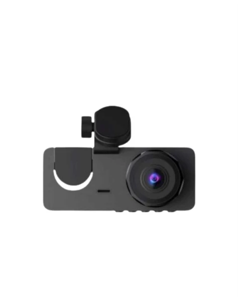 Üç Kameralı 1080p Full HD Araç İçi Kamera – G-Sensörlü ve Gece Görüşlü ürün görseli 1