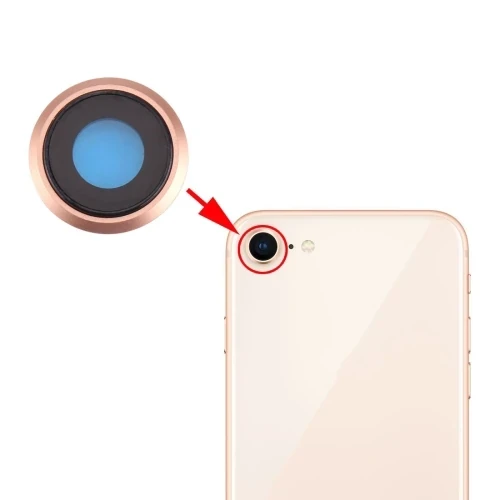 İPhone 8 Kamera Lens Kapak Full-1852 - Resim 4