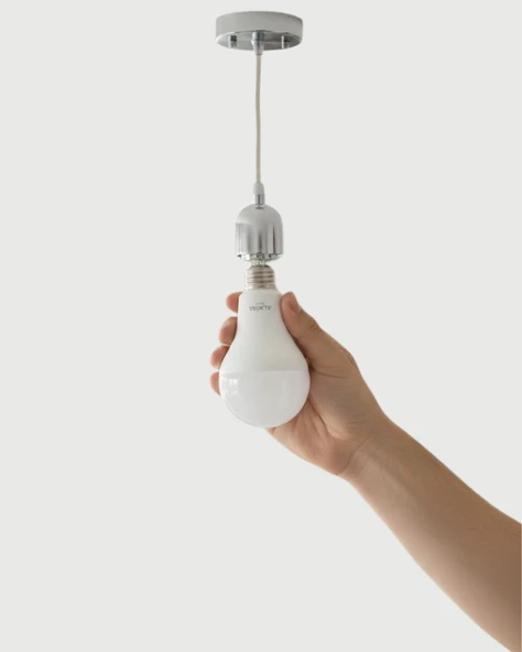 Ev ve İş Yeri İçin Şarjlı LED Ampul - Resim 5
