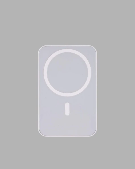 MagSafe 15W Kablosuz Hızlı Şarj Lightning Girişli Taşınabilir Batarya ürün görseli 1